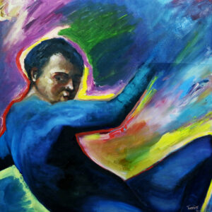 Oil on canvas 90x90 cm 2021